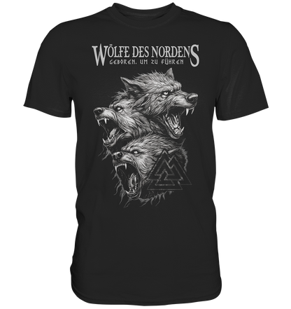 Wölfe Des Nordens - Premium Shirt