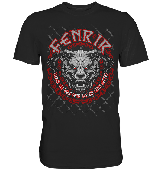 Nordic Wolf   Fenrir - Premium Shirt