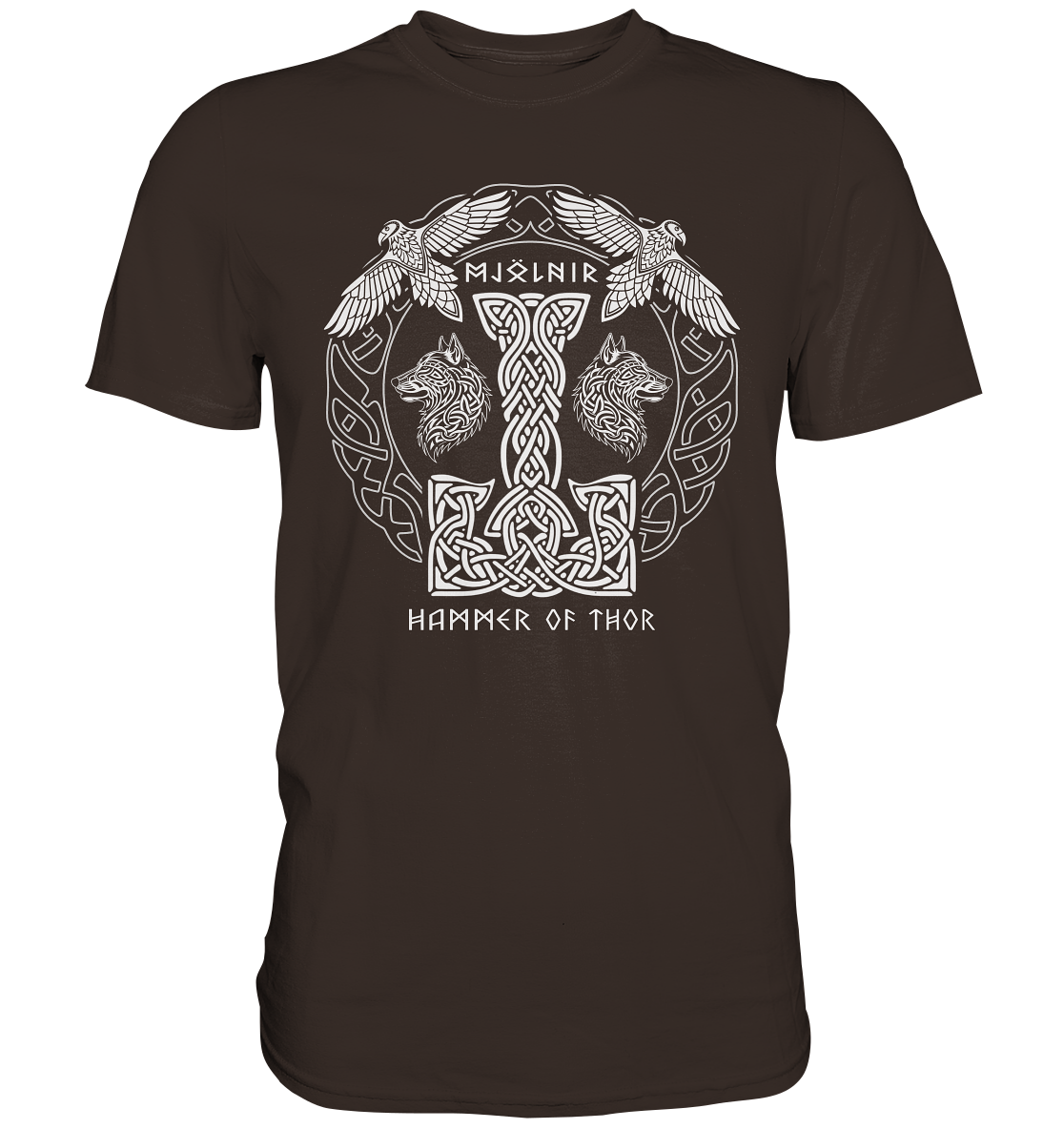 Mjölnir Hammer Of Thor - Premium Shirt