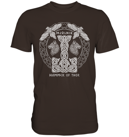 Mjölnir Hammer Of Thor - Premium Shirt