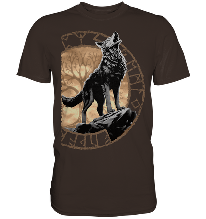 Wolf Yggdrasil  - Premium Shirt