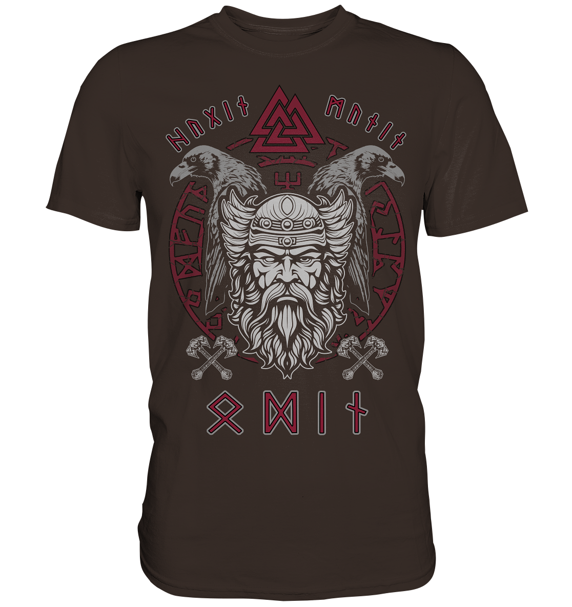 Odin Hugin Munin - Premium Shirt