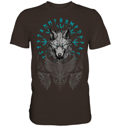 Wolf Vegvisir - Premium Shirt