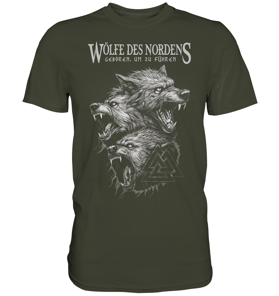 Wölfe Des Nordens - Premium Shirt