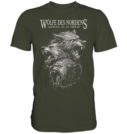 Wölfe Des Nordens - Premium Shirt