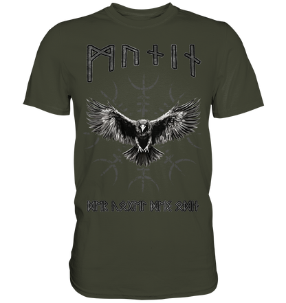 Rabe Munin Aegishjalmur - Premium Shirt