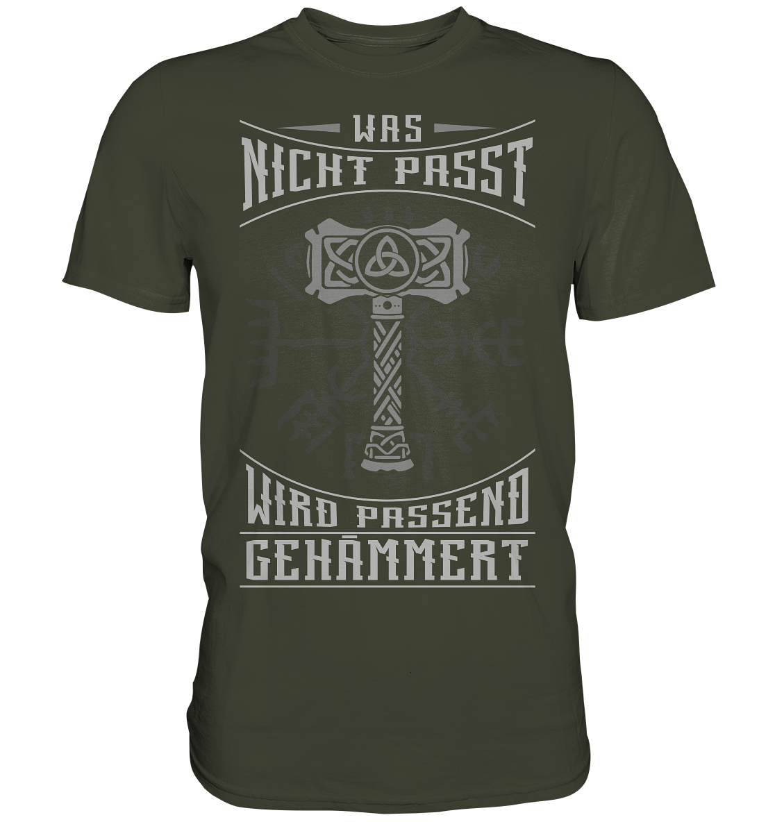 Was Nicht Passt ....  - Premium Shirt