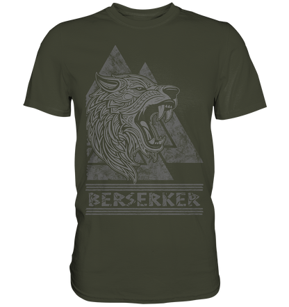 Nordic Wolf Berserker  - Premium Shirt