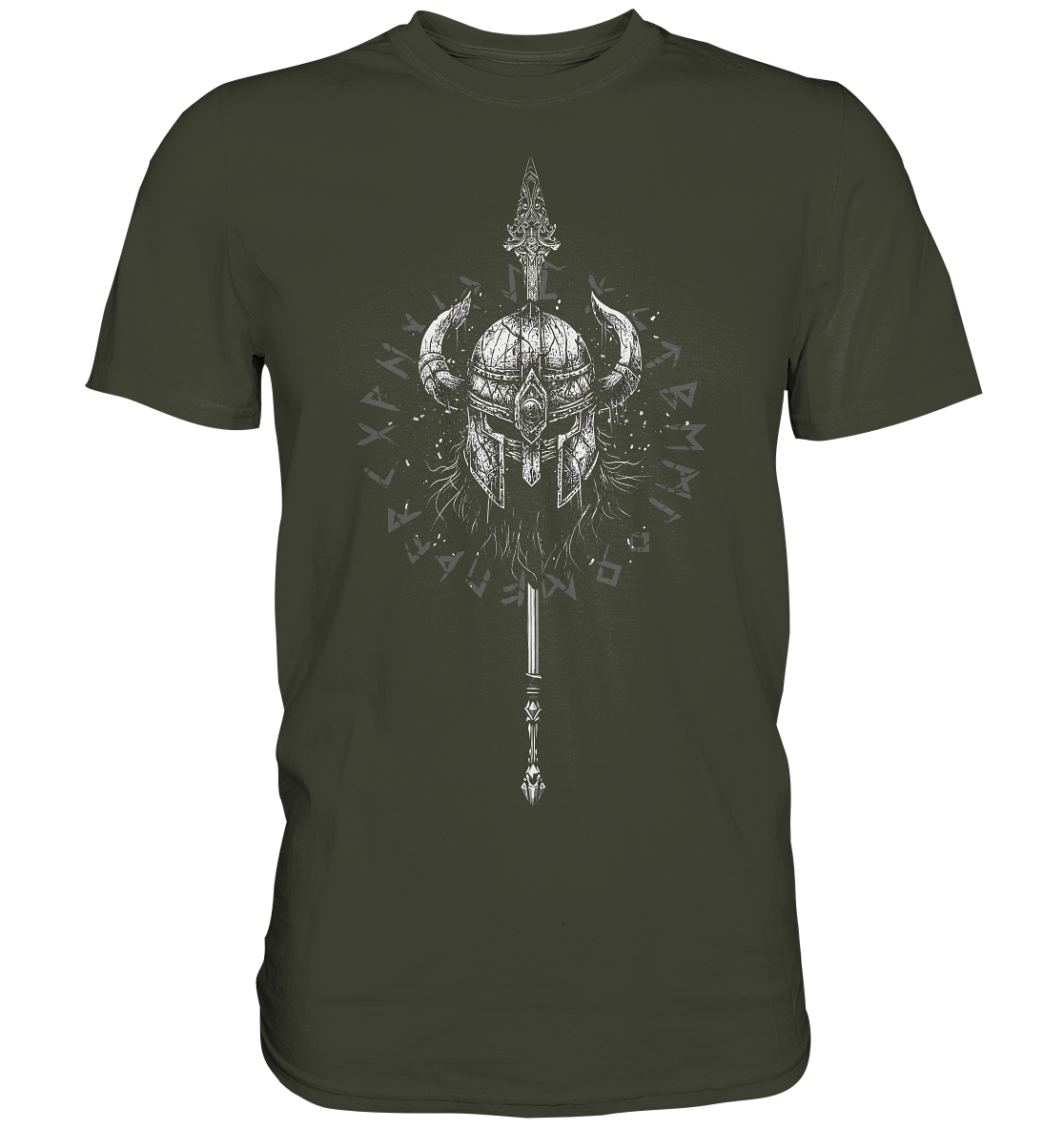 Wikinger Helm  - Premium Shirt