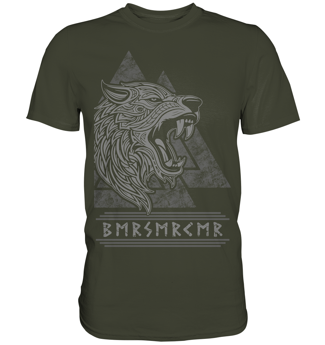 Nordic Wolf Berserker - Premium Shirt