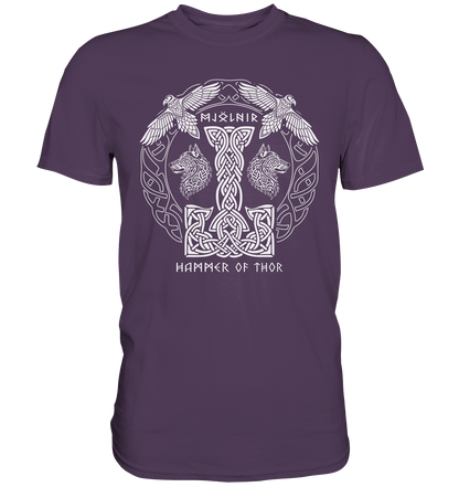 Mjölnir Hammer Of Thor - Premium Shirt