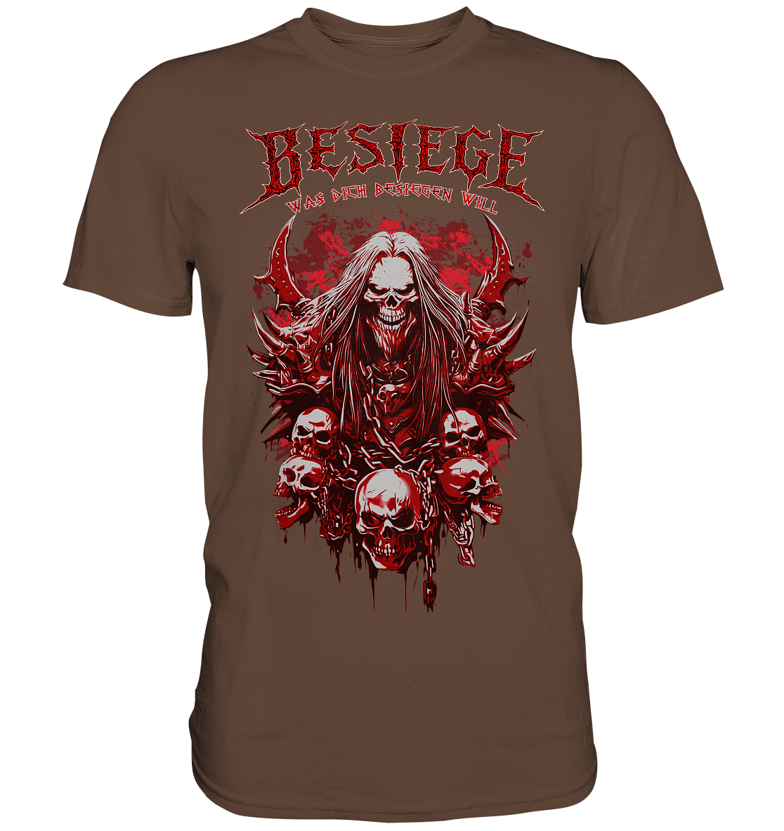 Besiege Was Dich Besiegen Will - Premium Shirt