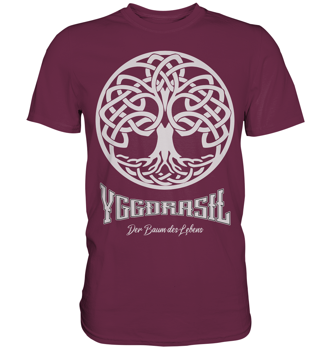 Yggdrasil Der Baum Des Lebens - Premium Shirt