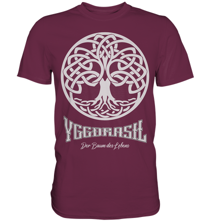 Yggdrasil Der Baum Des Lebens - Premium Shirt