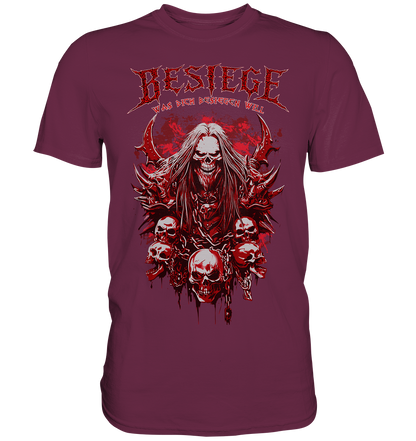 Besiege Was Dich Besiegen Will - Premium Shirt