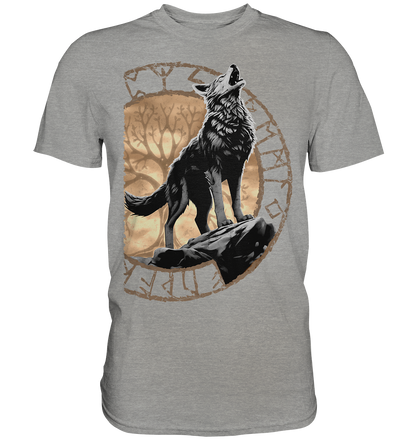 Wolf Yggdrasil  - Premium Shirt