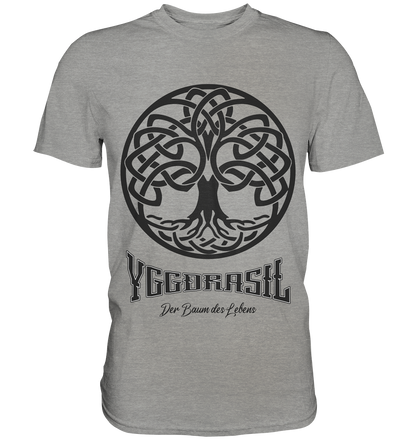 Yggdrasil Der Baum Des Lebens - Premium Shirt