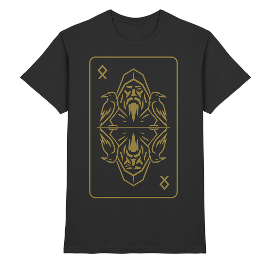 Runen Karte Odin - Premium Shirt