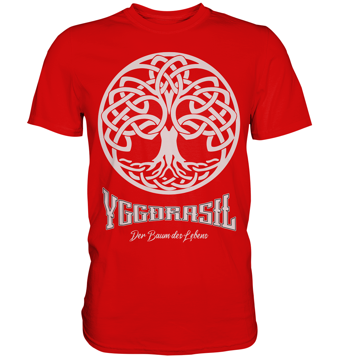 Yggdrasil Der Baum Des Lebens - Premium Shirt