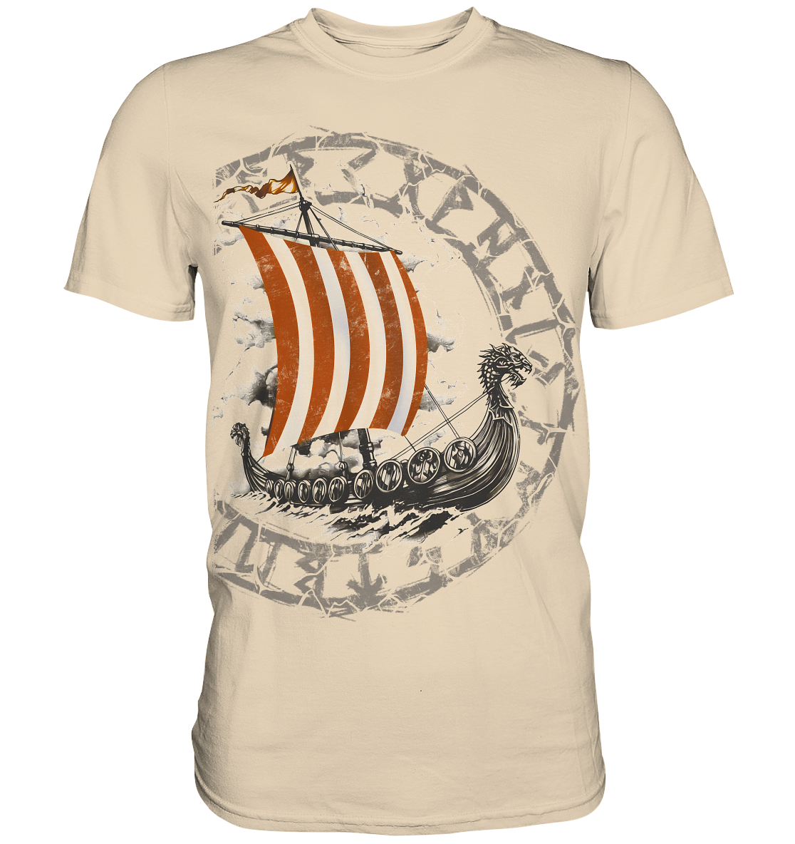 Drakkar Wikingerschiff - Premium Shirt