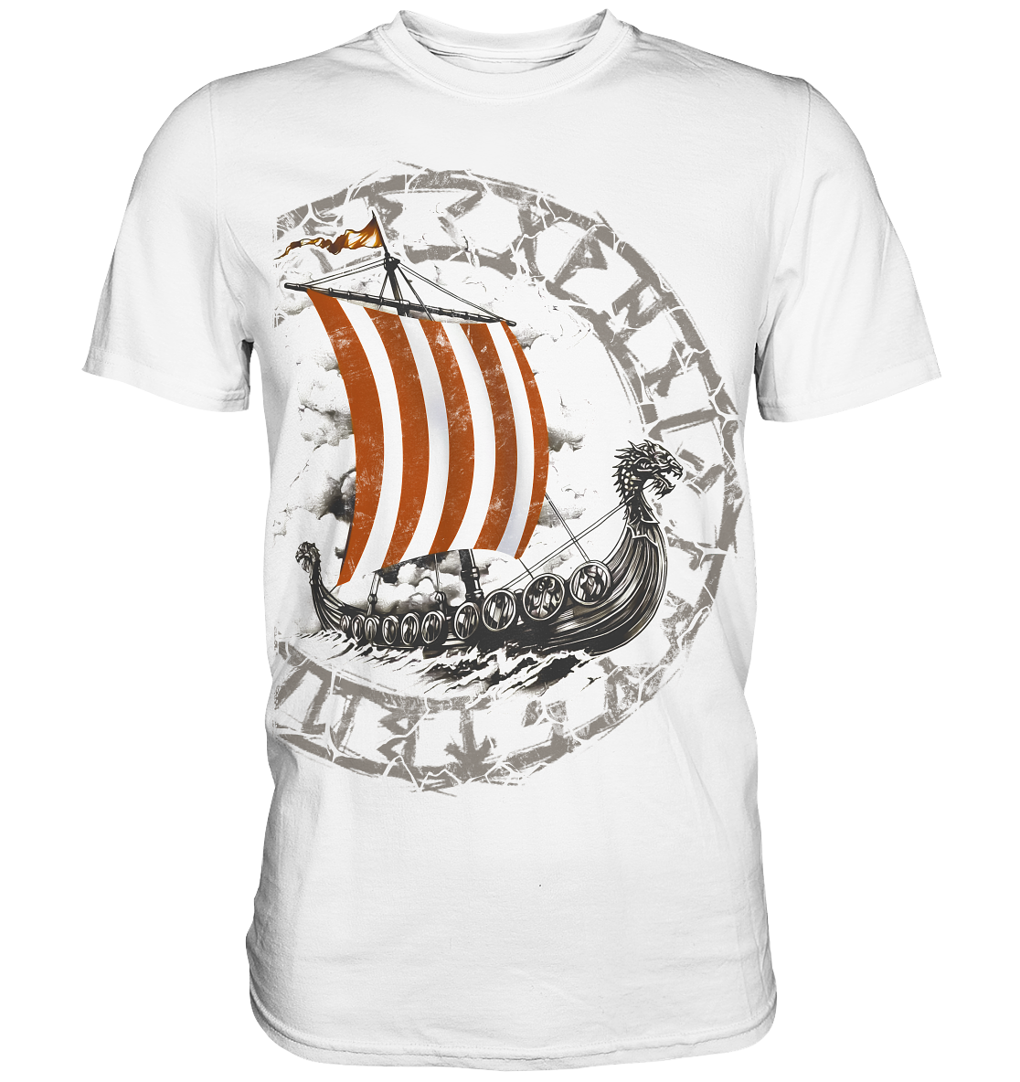 Drakkar Wikingerschiff - Premium Shirt