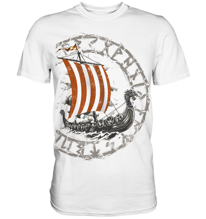 Drakkar Wikingerschiff - Premium Shirt