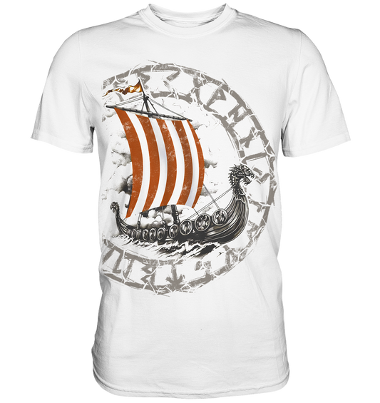 Drakkar Wikingerschiff - Premium Shirt