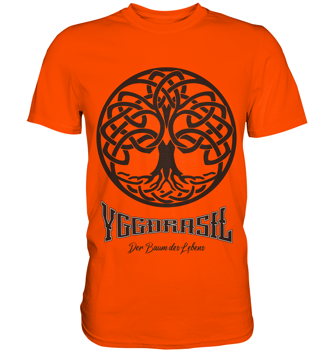 Yggdrasil Der Baum Des Lebens - Premium Shirt