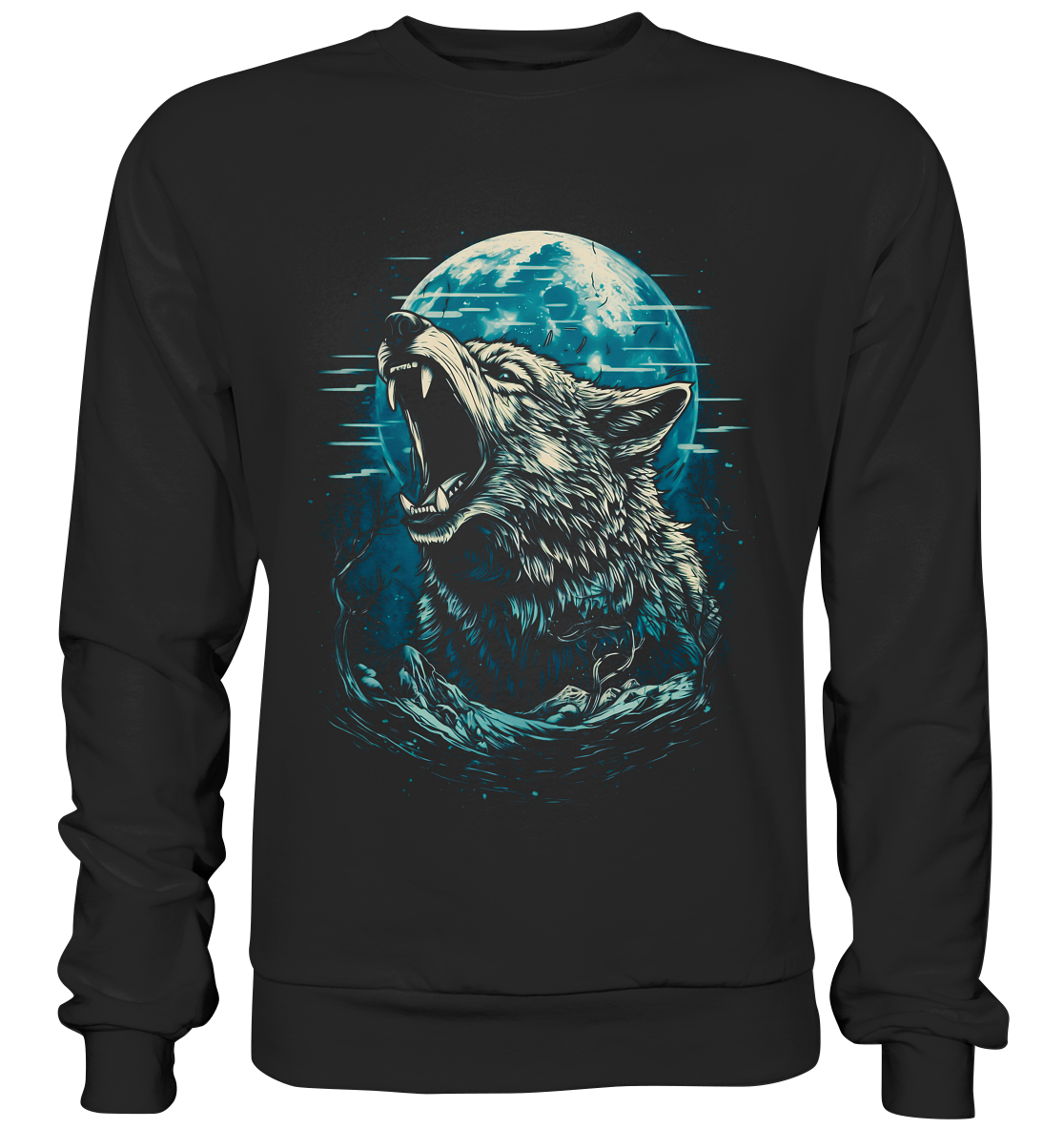 Nordic Wolf  - Premium Sweatshirt