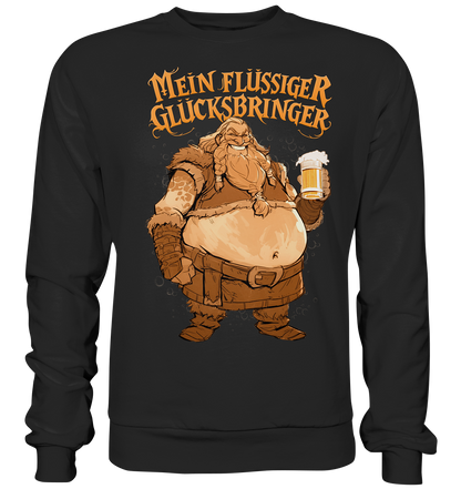 Mein Flüssiger Glücksbringer  - Premium Sweatshirt