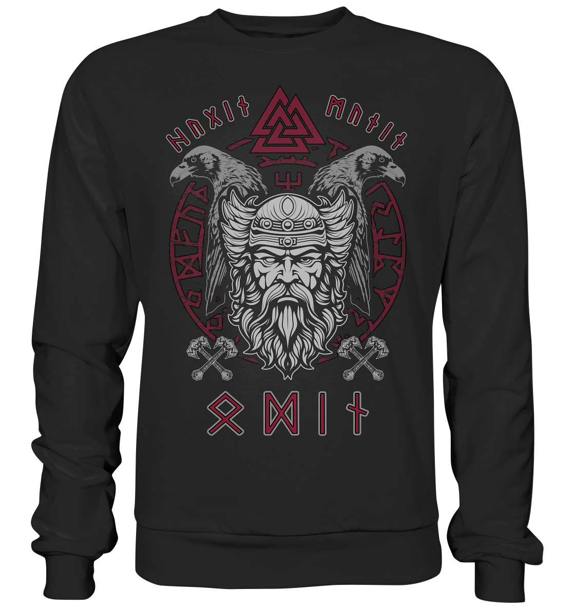 Odin Hugin Munin - Premium Sweatshirt