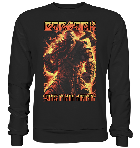 Berserk One Man Army - Premium Sweatshirt