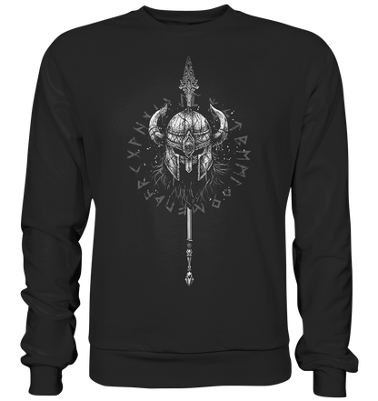 Wikinger Helm  - Premium Sweatshirt