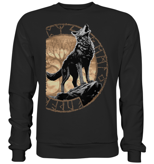 Wolf Yggdrasil  - Premium Sweatshirt