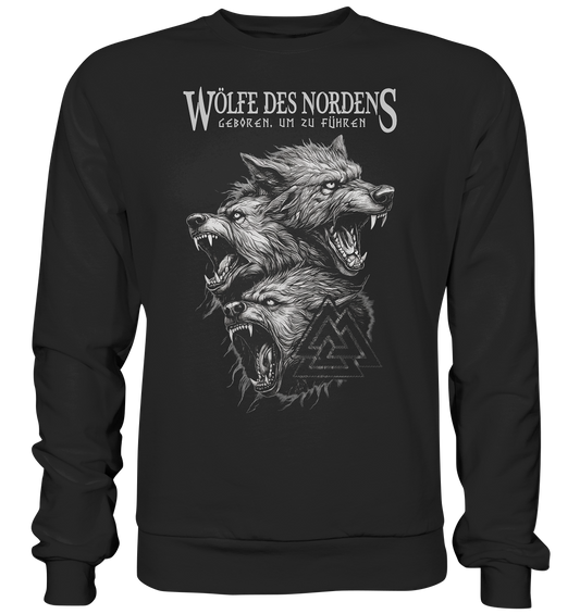 Wölfe Des Nordens - Premium Sweatshirt