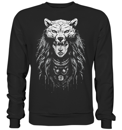 Wikinger Kriegerin - Premium Sweatshirt