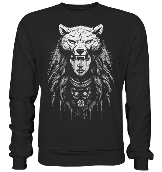 Wikinger Kriegerin - Premium Sweatshirt