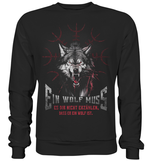 Nordischer Wolf - Premium Sweatshirt