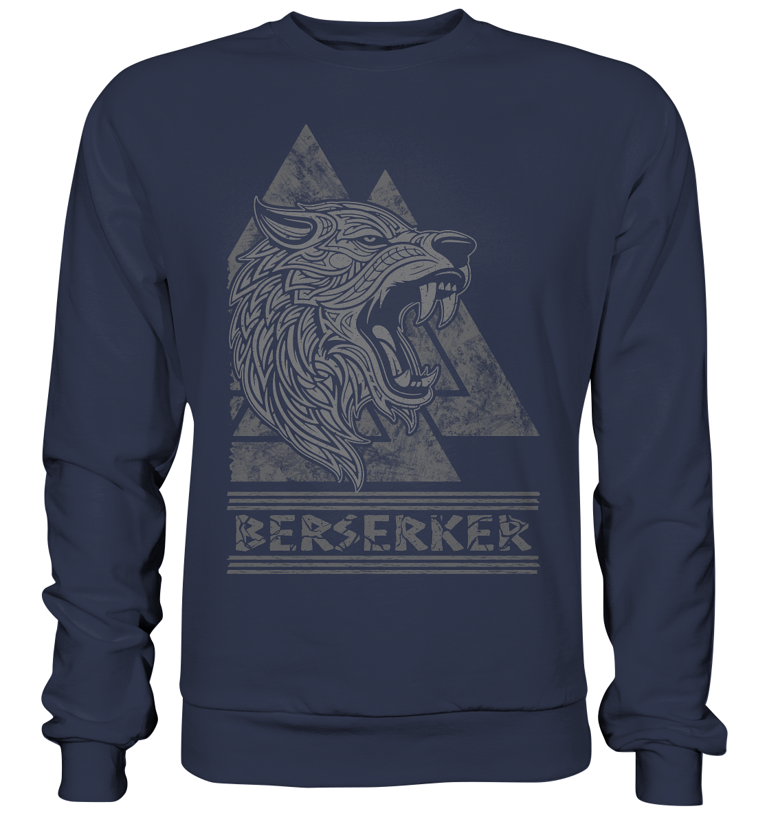 Nordic Wolf Berserker  - Premium Sweatshirt