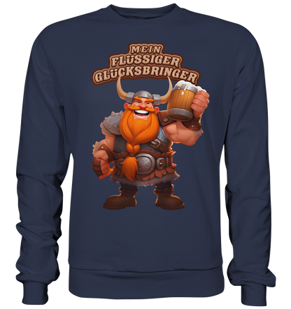 Mein Flüssiger Glücksbringer - Premium Sweatshirt