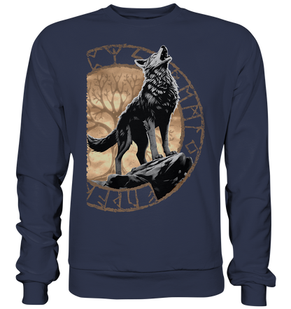 Wolf Yggdrasil  - Premium Sweatshirt