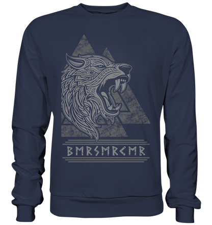 Nordic Wolf Berserker - Premium Sweatshirt