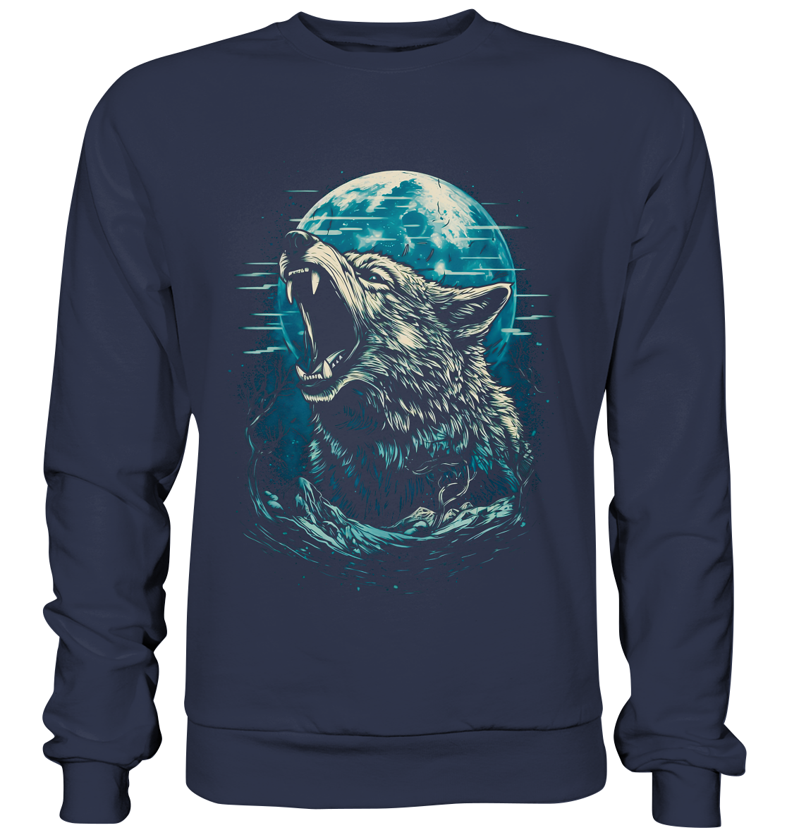 Nordic Wolf  - Premium Sweatshirt