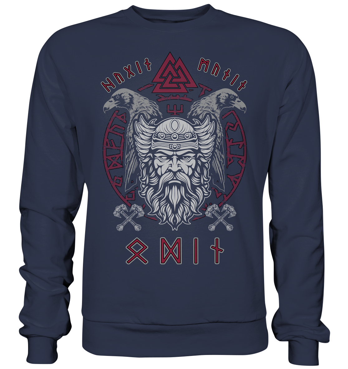 Odin Hugin Munin - Premium Sweatshirt