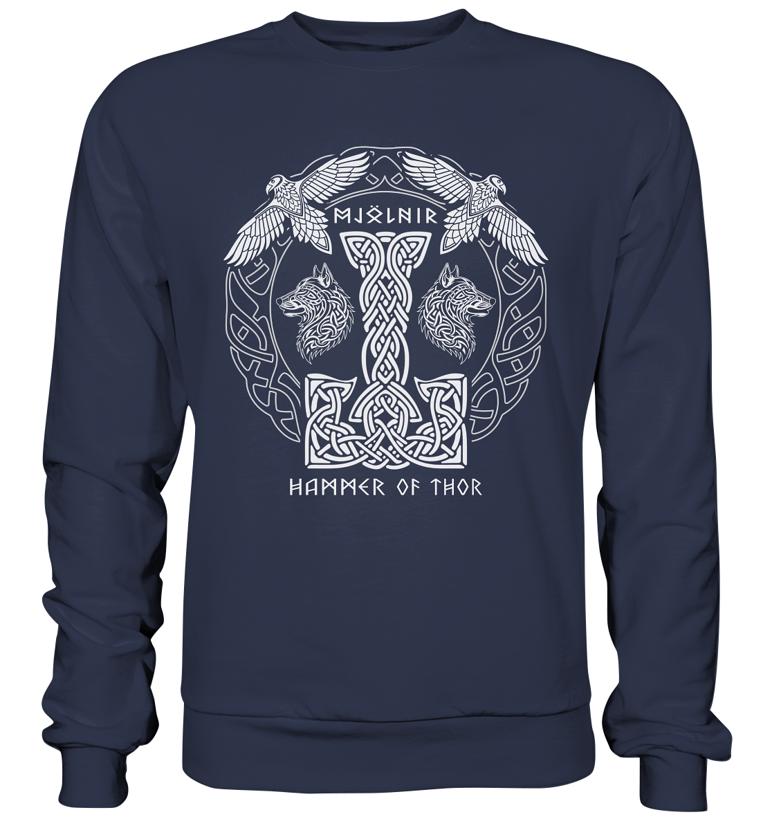 Mjölnir Hammer Of Thor - Premium Sweatshirt