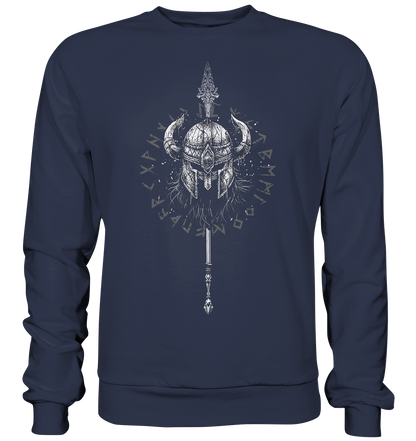 Wikinger Helm  - Premium Sweatshirt