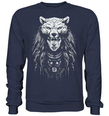 Wikinger Kriegerin - Premium Sweatshirt