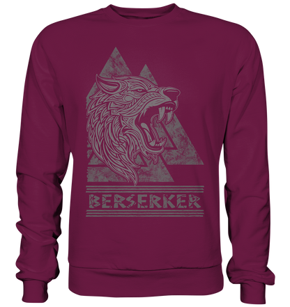 Nordic Wolf Berserker  - Premium Sweatshirt