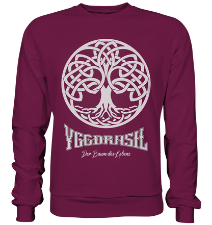 Yggdrasil Der Baum Des Lebens - Premium Sweatshirt