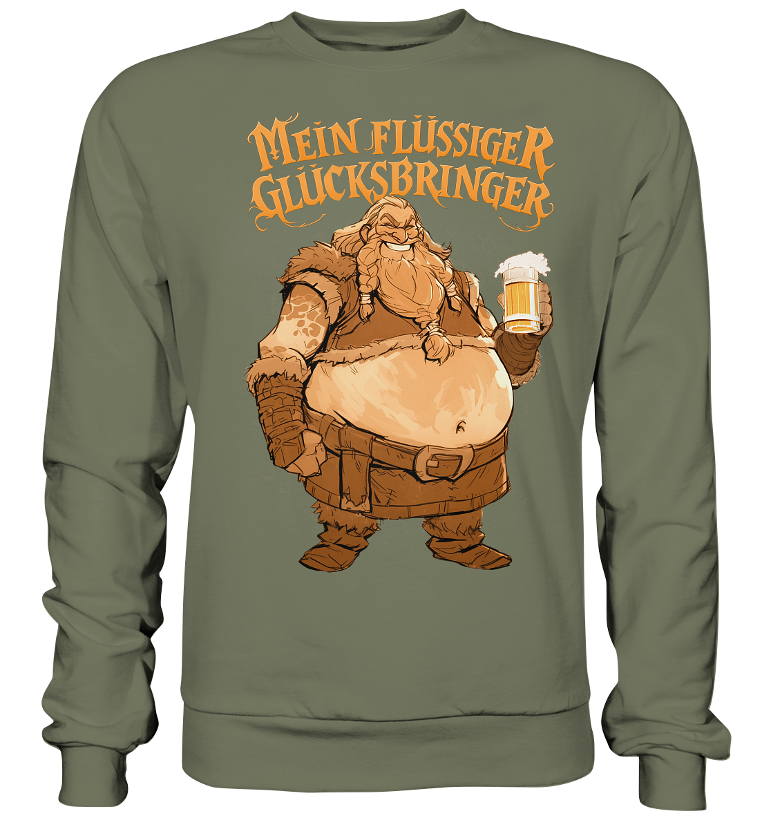 Mein Flüssiger Glücksbringer  - Premium Sweatshirt